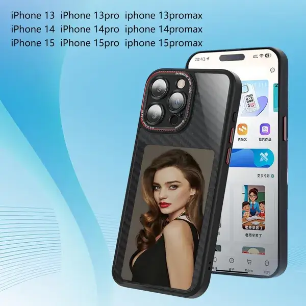 Ink Screen Projection Smart Phone Case