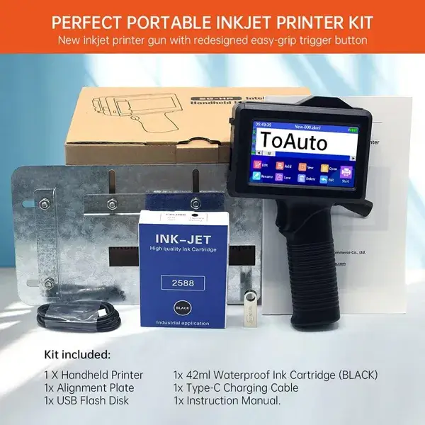 Portable Handheld Inkjet Printer