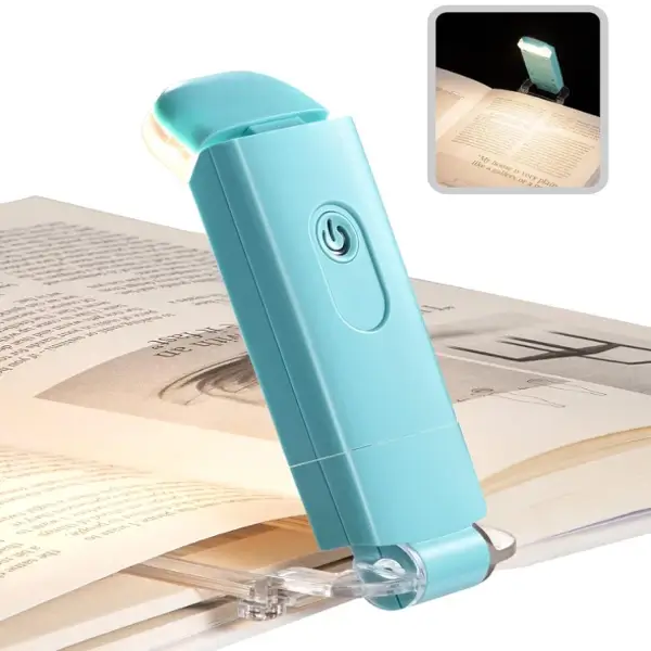 USB Rechargeable Book Light for Reading in Bed