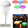 LED Cute Jellyfish Night Light – Rechargeable RGB Gradient Bedside Lamp