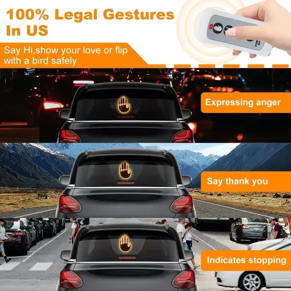 Car Hand Gesture Light