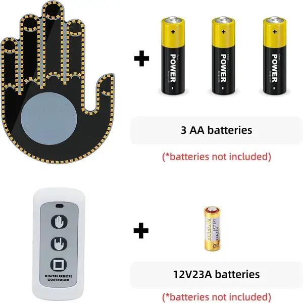 Car Hand Gesture Light